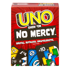 Uno Show ‘Em No Mercy Jeu de Cartes Pour enfants et Adultes