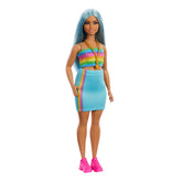 Barbie Fashionistas 65Eanniversaire Poupée218, Cheveux Bleus