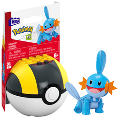 Mega Pokémon Figurine Articulée Gobou, 31Pièces