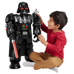 Imaginext Star Wars Darth Vader Bot 2+ Ft Toy, Lights Sounds & Stormtrooper Character Key