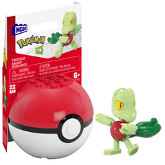 Mega Pokémon Figurine Articulée Arcko, 22Pièces