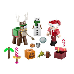 Minecraft-Calendrier de L’Avent-Figurines de 8,25Cm-17Accessoires