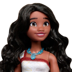 Disney Moana 2 Poupée Mode et 2 Acc. Moana, Tenue Amovible