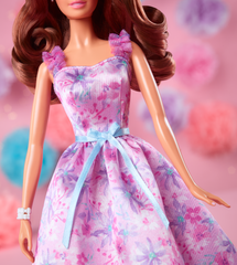 Barbie Signature Poupée Vux D’Anniversaire, Emballage-Cadeau