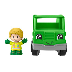 Fisher-Price Little People Camion de Recyclage et Figurine