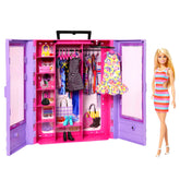 Barbie Fashion & Beauty Set de Juego Clóset de Lujo con Muñeca