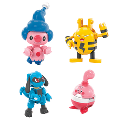Mega Pokémon Figurines Articulées Coffret de 8 Pour Dresseur