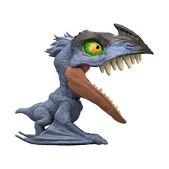 Jurassic World Mighty Little Biters Dinosaur Toy With Bite Action, Eye Change, Collectible Figure