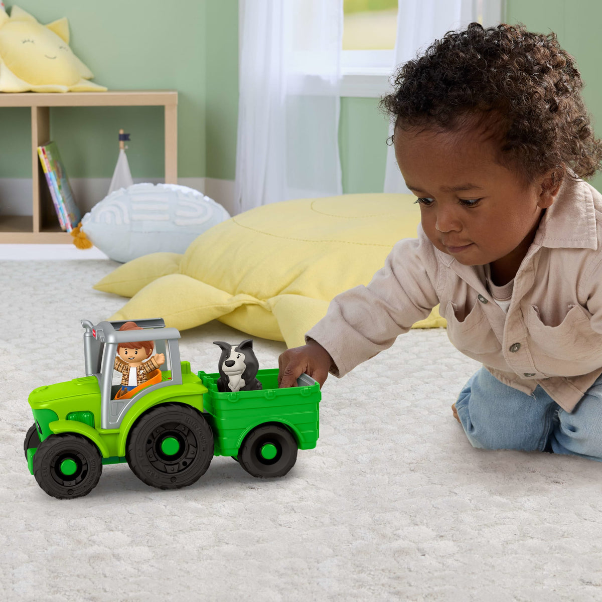 Little People Juguete para Bebés Tractor Mediano