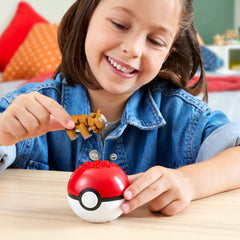 MEGA Pokémon Juguete de Construcción Pokébola Coleccionable Bidoof