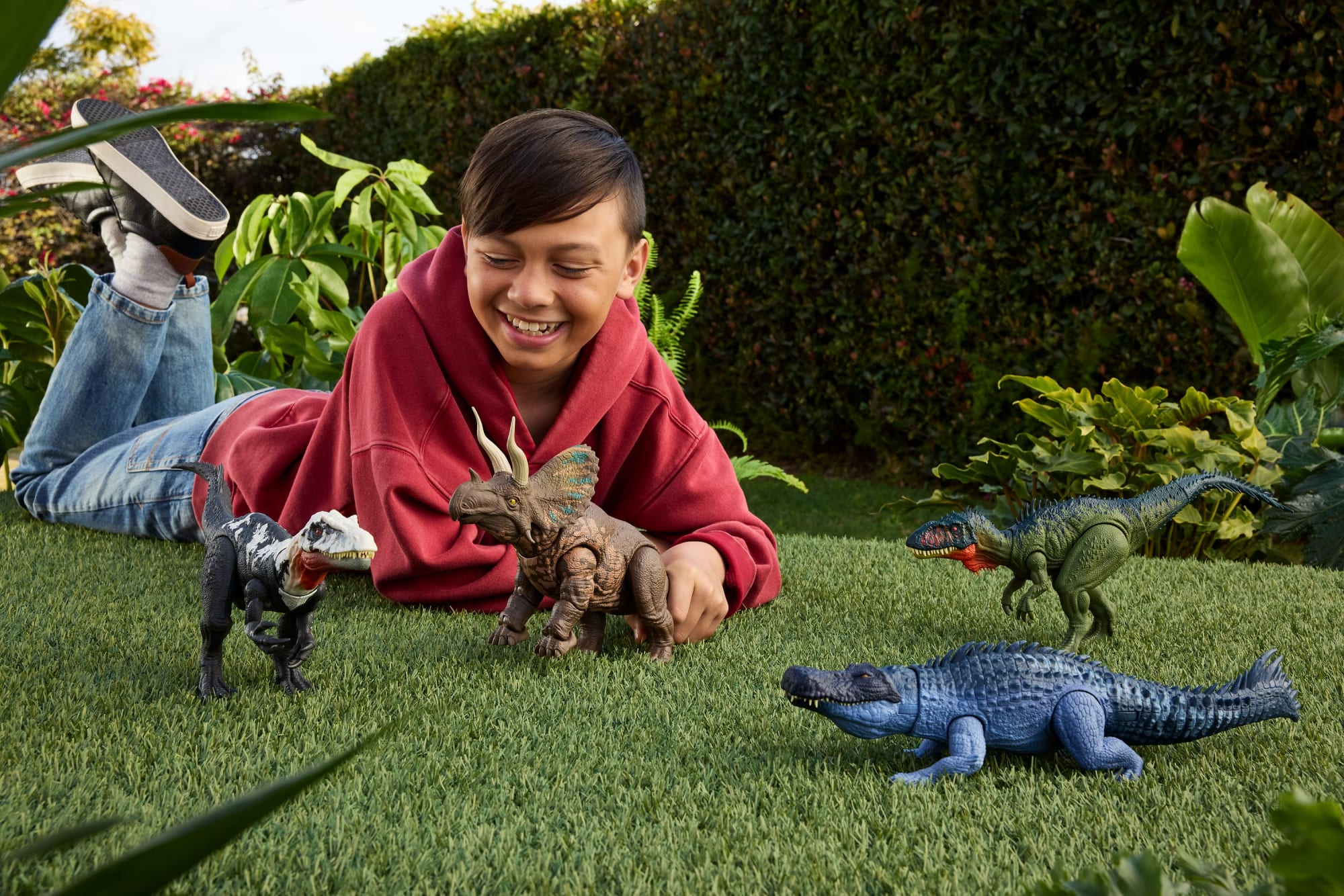 Jurassic World Dinosaurio de Juguete Rebirth Rastreadores Gigantes Tyrannotian