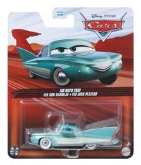 Cars de Disney y Pixar Diecast Vehículo de Juguete Flo con Bandeja