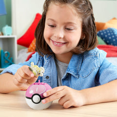 MEGA Pokémon Jogo de Construção Pokébola Colecionável Fidough