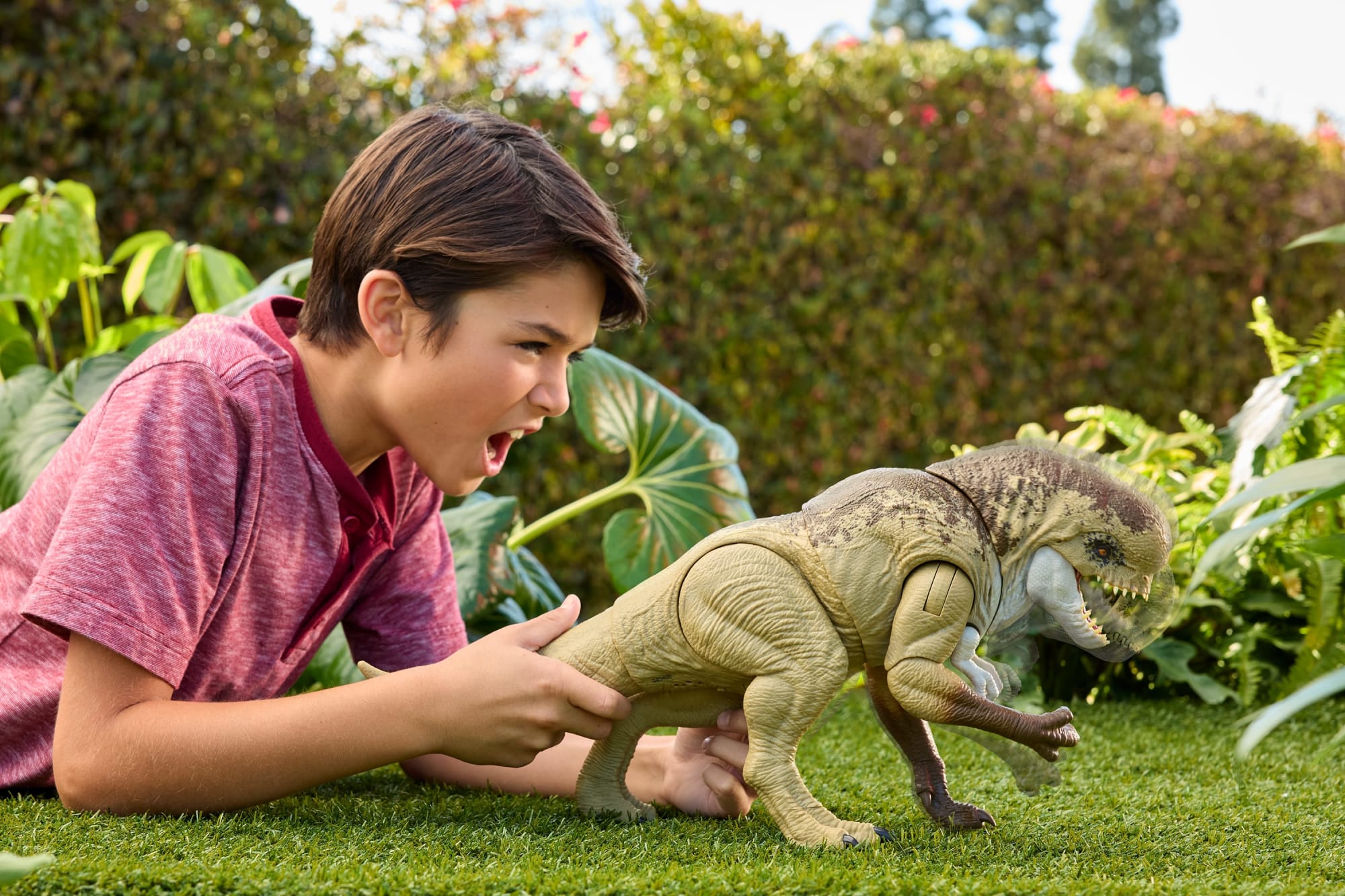 Jurassic World Dinosaurio de Juguete Rebirth Villano con Sonido