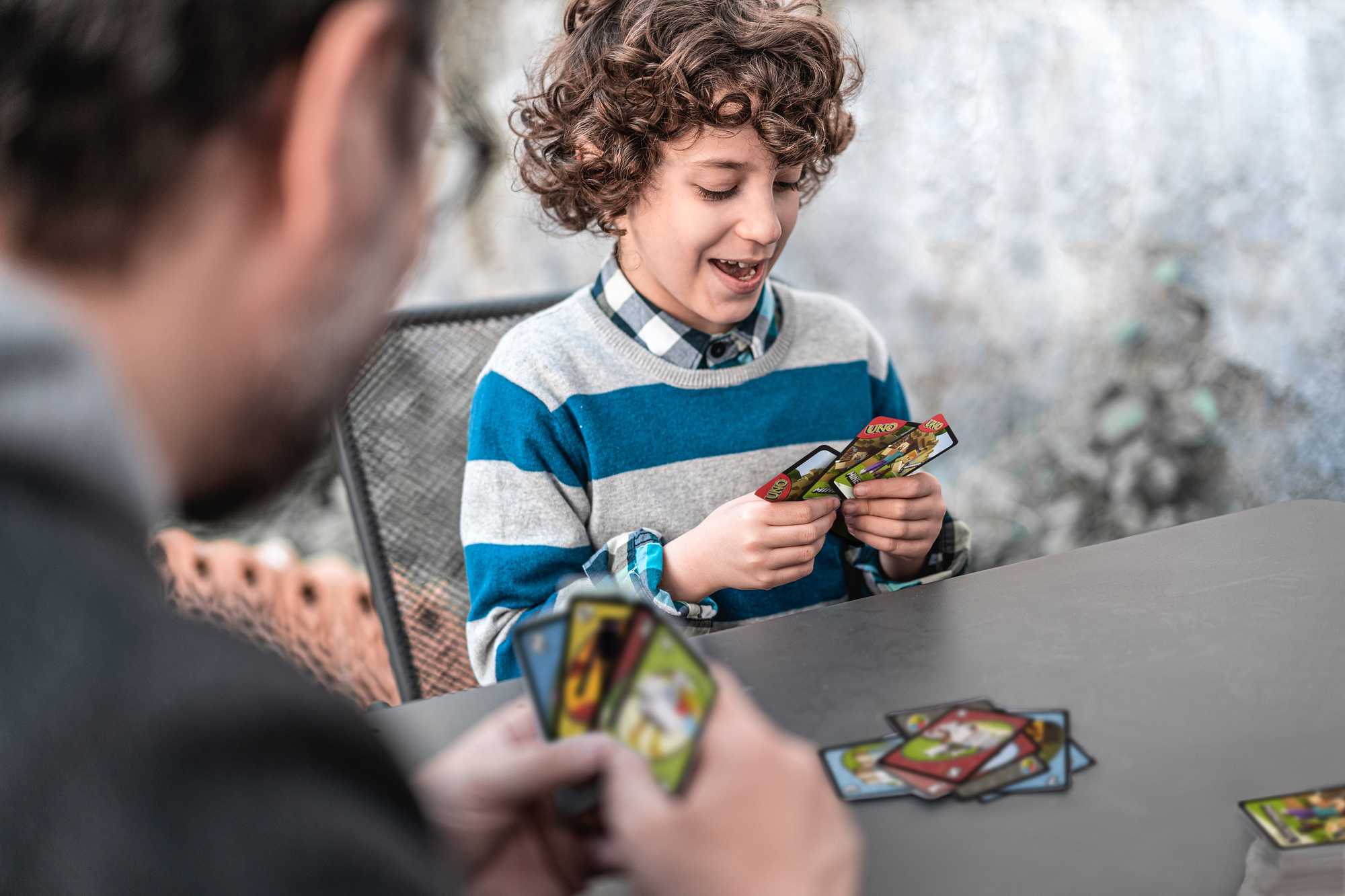 UNO Juego de Cartas Minecraft