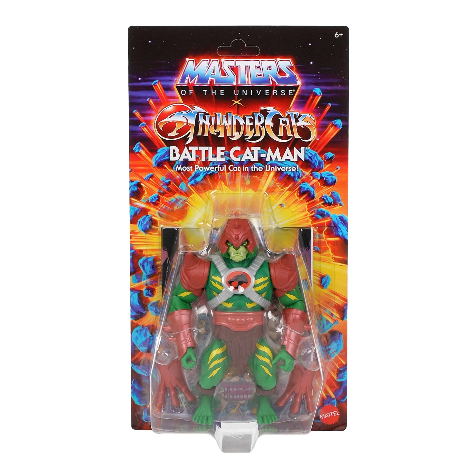 Masters Of The Universe Origins & Thundercats Battle Cat Man Action Figure, 1980s Crossover Toy
