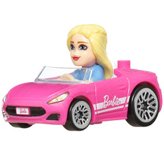 Hot Wheels Racerverse Barbie 3-Pack, Set Of 3 Die-Cast Toy Cars With Non-Removable Figures