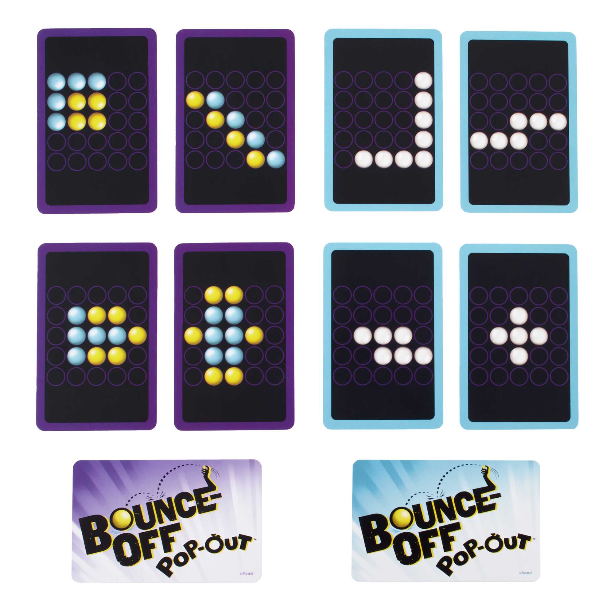 Bounce-Off Chrono Challenge-Jeu D’Ambiance à Partir de 7 Ans