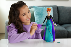 Disney Frozen Spin & Reveal Anna Fashion Doll & Accessories With 11 Surprises