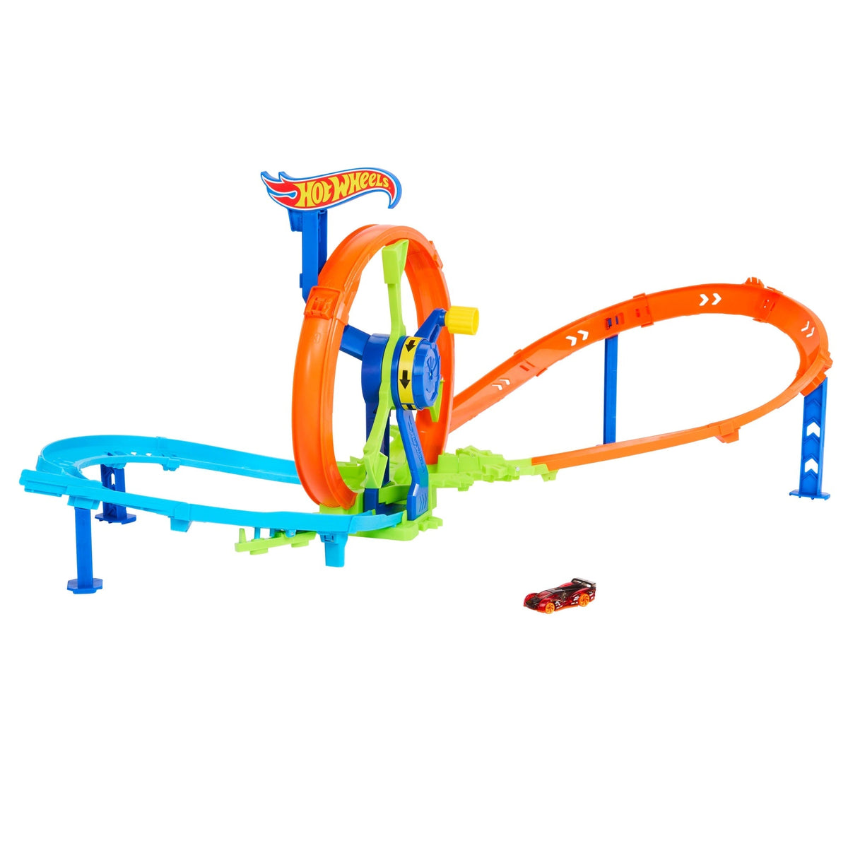 Hot Wheels  Action  Coffret de Jeu  Lancement Rapide et Boucle