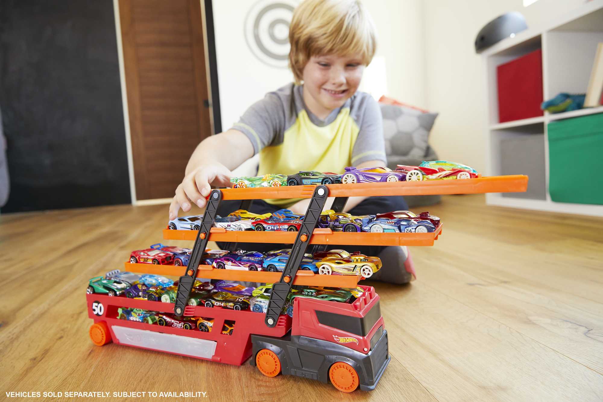 Hot Wheels City Pista de Brinquedo Mega Reboque