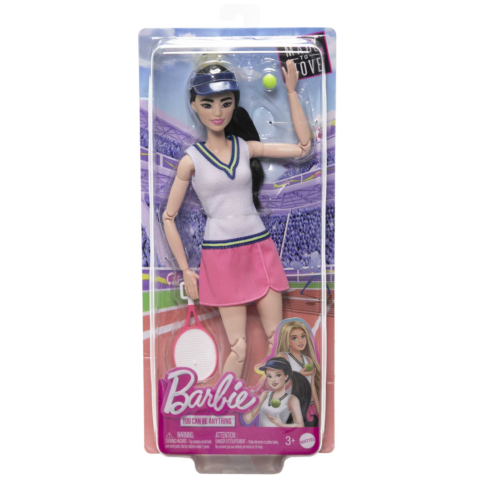 Barbie Profissões Boneca Jogadora de Tênis