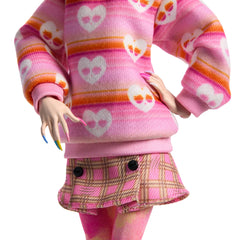 Monster High-enid Sinclair-Poupée en Tenue Rose Avec Accessoires