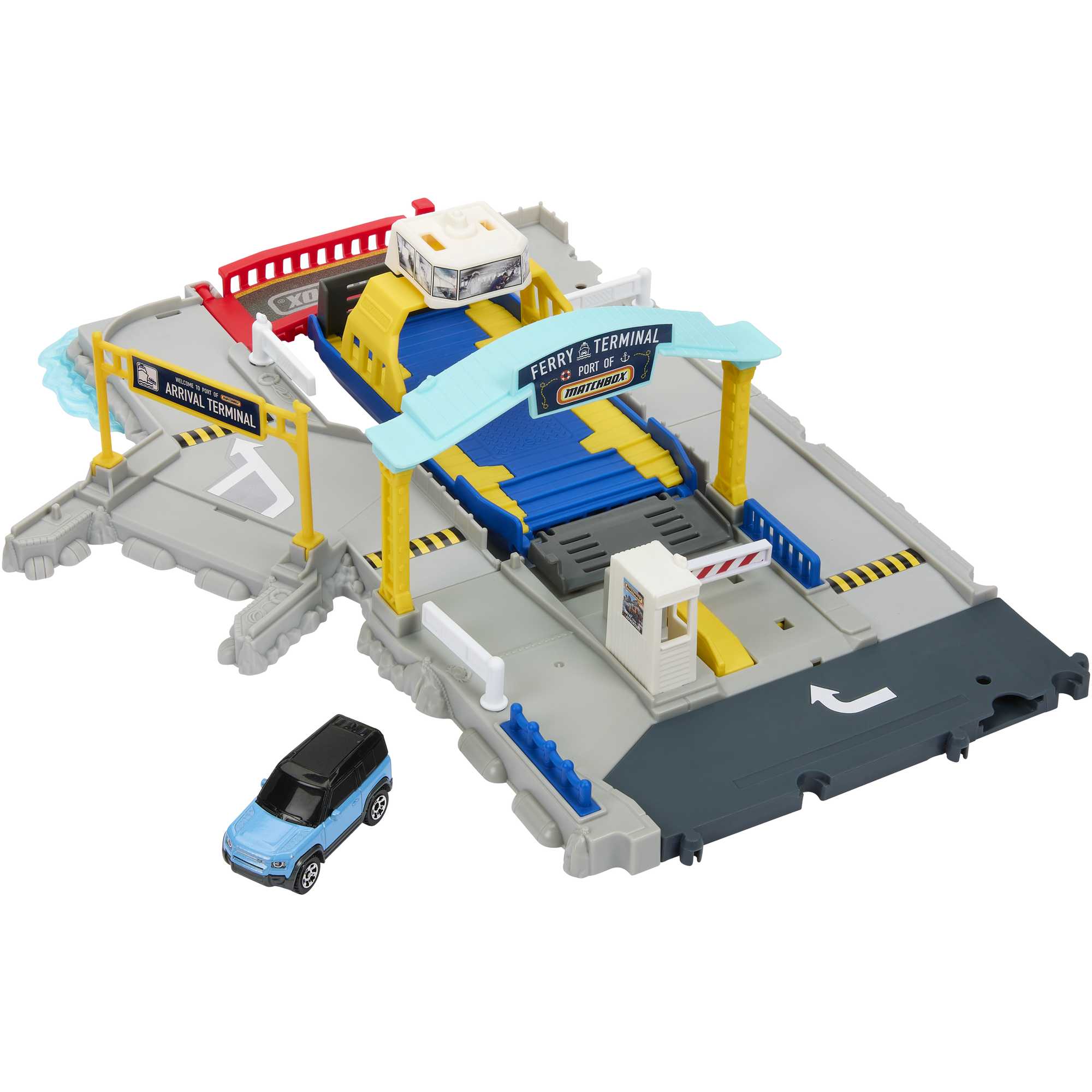 Matchbox Conjunto de Brinquedo Ação Porto de Balsa