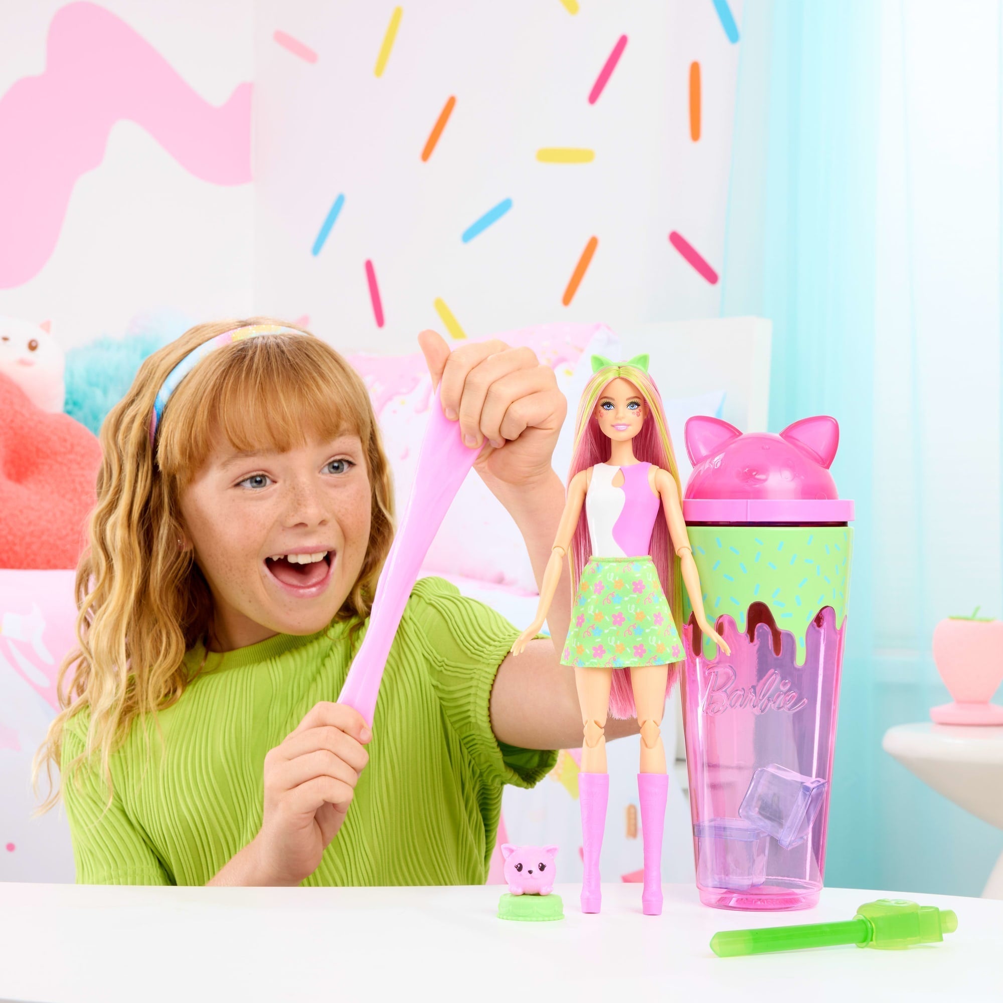 Barbie Pop Reveal Muñeca Serie de Animalitos Conejito