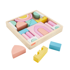 Fisher-Price Juguete para Bebés Castillo de Bloques de Madera