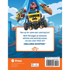 Hot Wheels: Giant Coloring Book