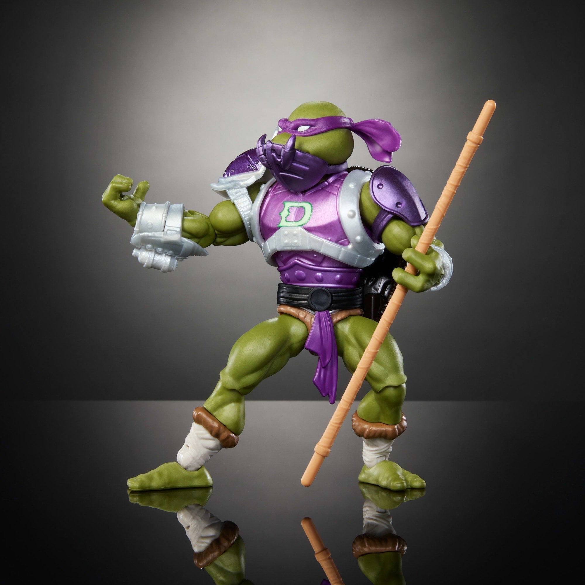 Masters Of Universe Origins Turtles Of Grayskull Donatello Action Figure, Tmnt MOTU Reptile Wars Toy