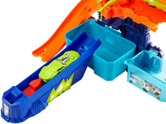 Hot Wheels City Pista de Brinquedo Color Shifters Laboratório Científico