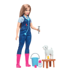 Barbie Carrières 65Eanniversaire Vétérinaire de Campagne, 10Acc.