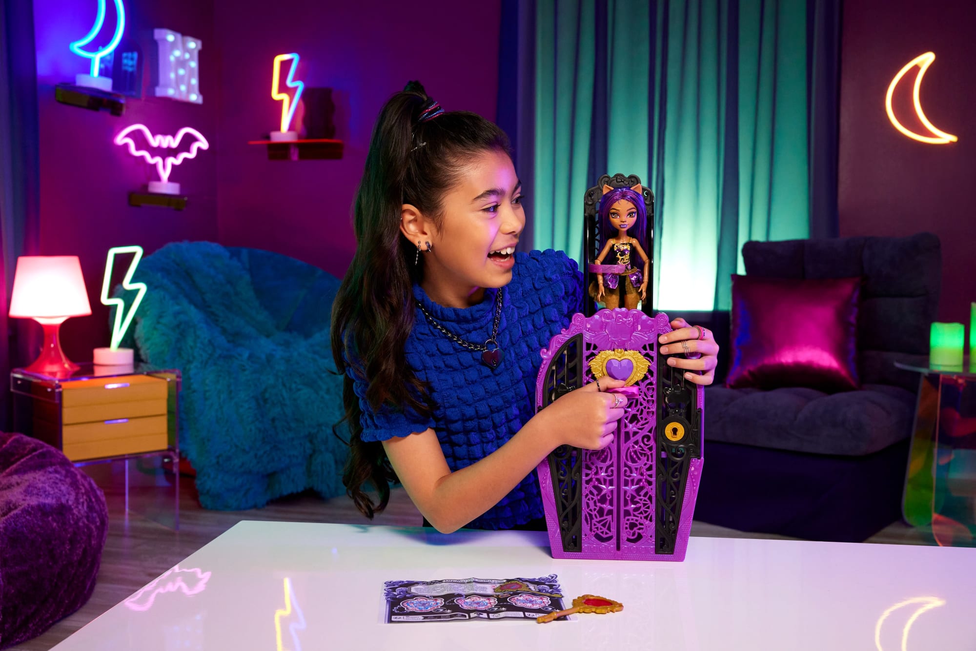 Monster High Monstrueux Secrets Clawdeen Wolf Coffret