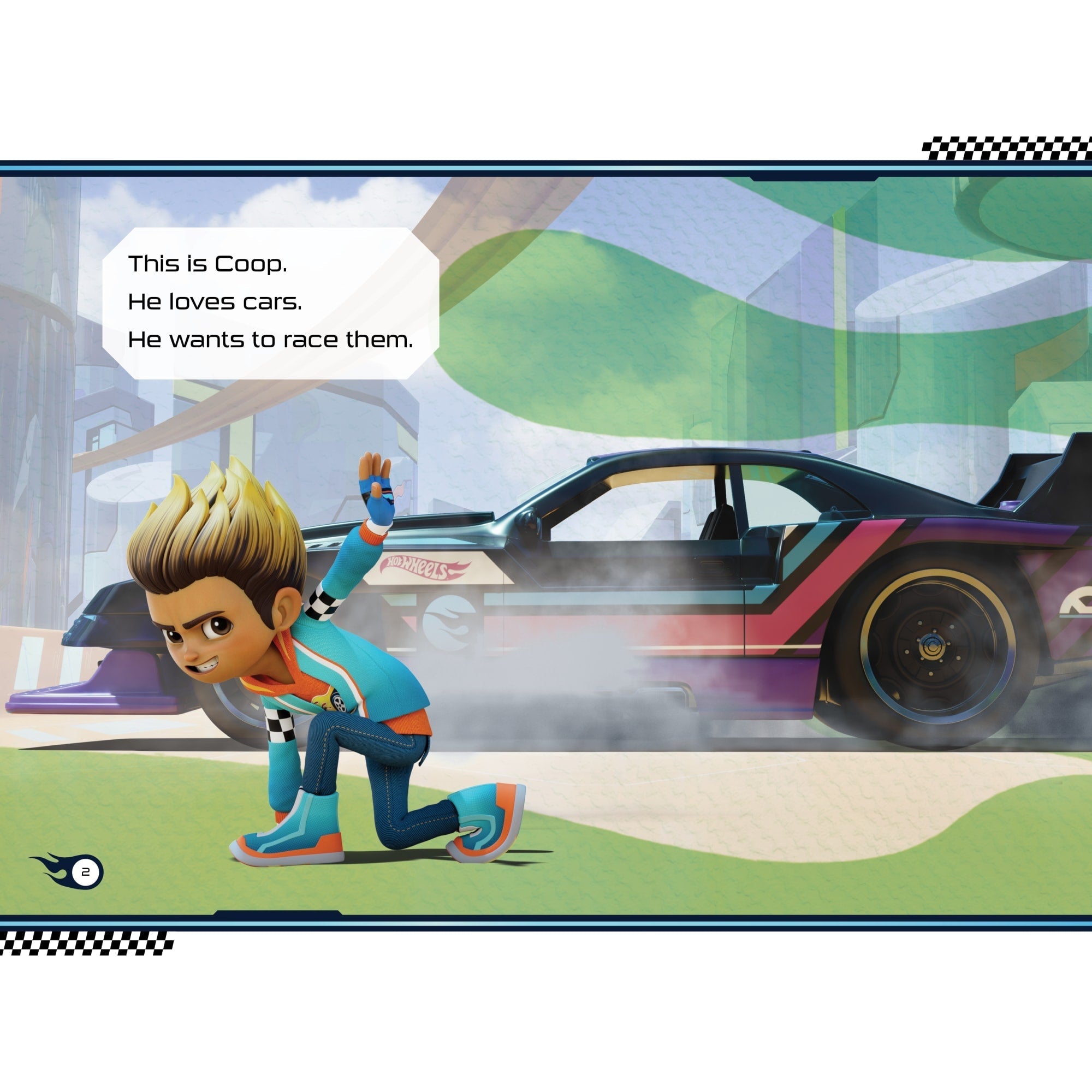 Hot Wheels Let's Race: Catch That Tire!