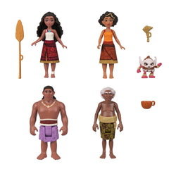 Disney Moana 2 Coffret de Jeu Équipage du Canoë de Moana