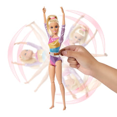 Barbie Profissões Conjunto de Brinquedo Ginasta Cabelo Loiro