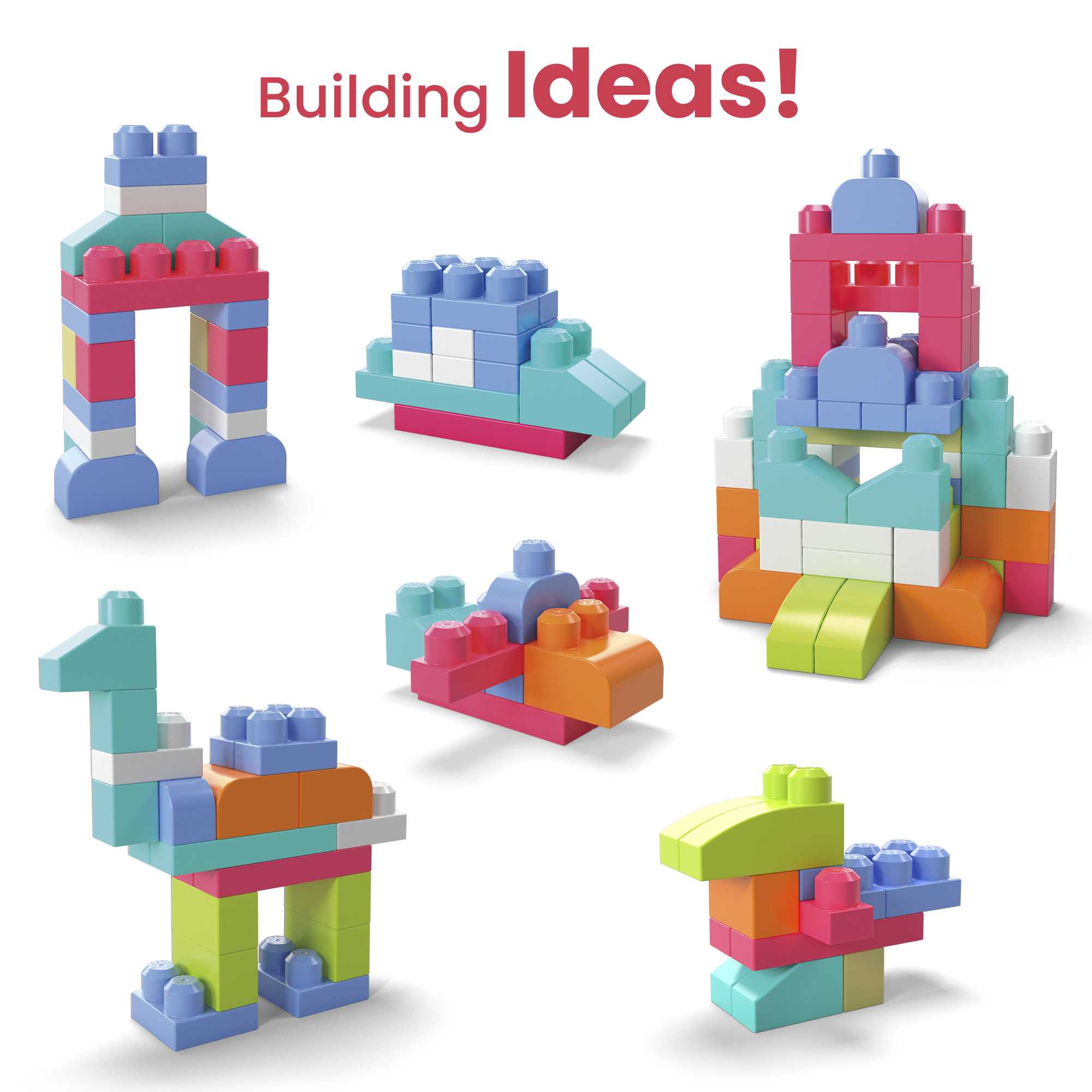 MEGA Bloks First Builders Big Building Bag - Pink