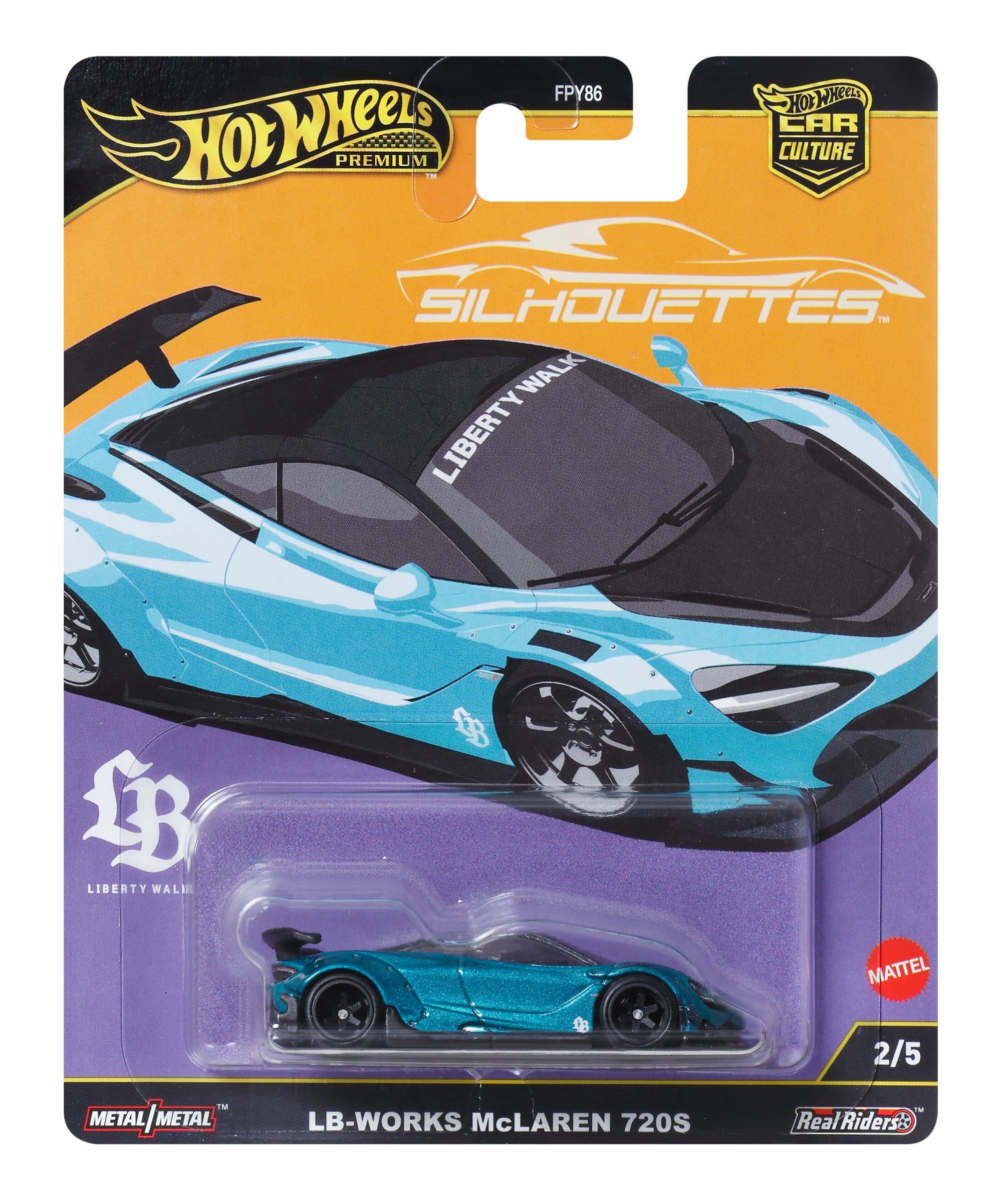 Hot Wheels Collector Veículo de Brinquedo Carro LB McLaren 720s