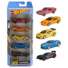 Hot Wheels Cars, 5-Pack Of Die-Cast Toy Cars Or Trucks in 1:64 Scale