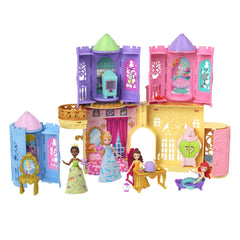 Princesses Disney  Tourelle Surprise  Petite Poupée, 5 Surprises