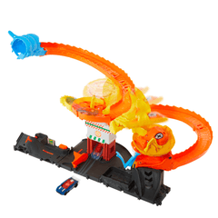 Hot Wheels City Pista de Juguete Ataque de Cobra vs Pizzería