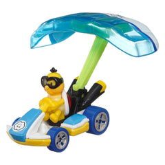 Hot Wheels Mario Kart Veículo de Brinquedo Lakitu Padrão Kart com Cloud Glider