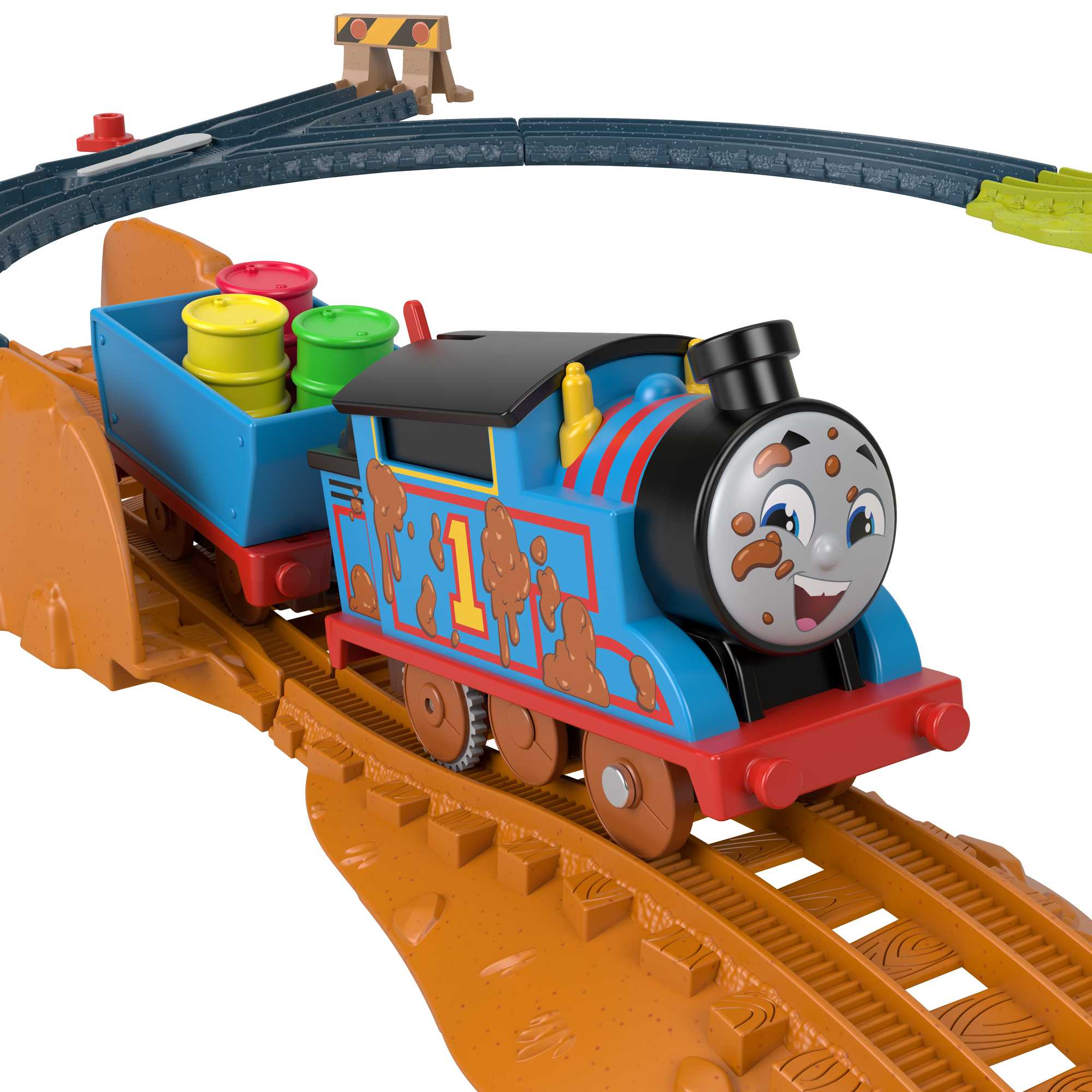 Thomas et ses Amis Coffret Aventures Boueuses, Thomas Motorisé
