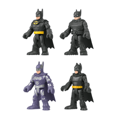 Imaginext-Dc Super Friends 85Èmeanniversaire Batman-4Figurines