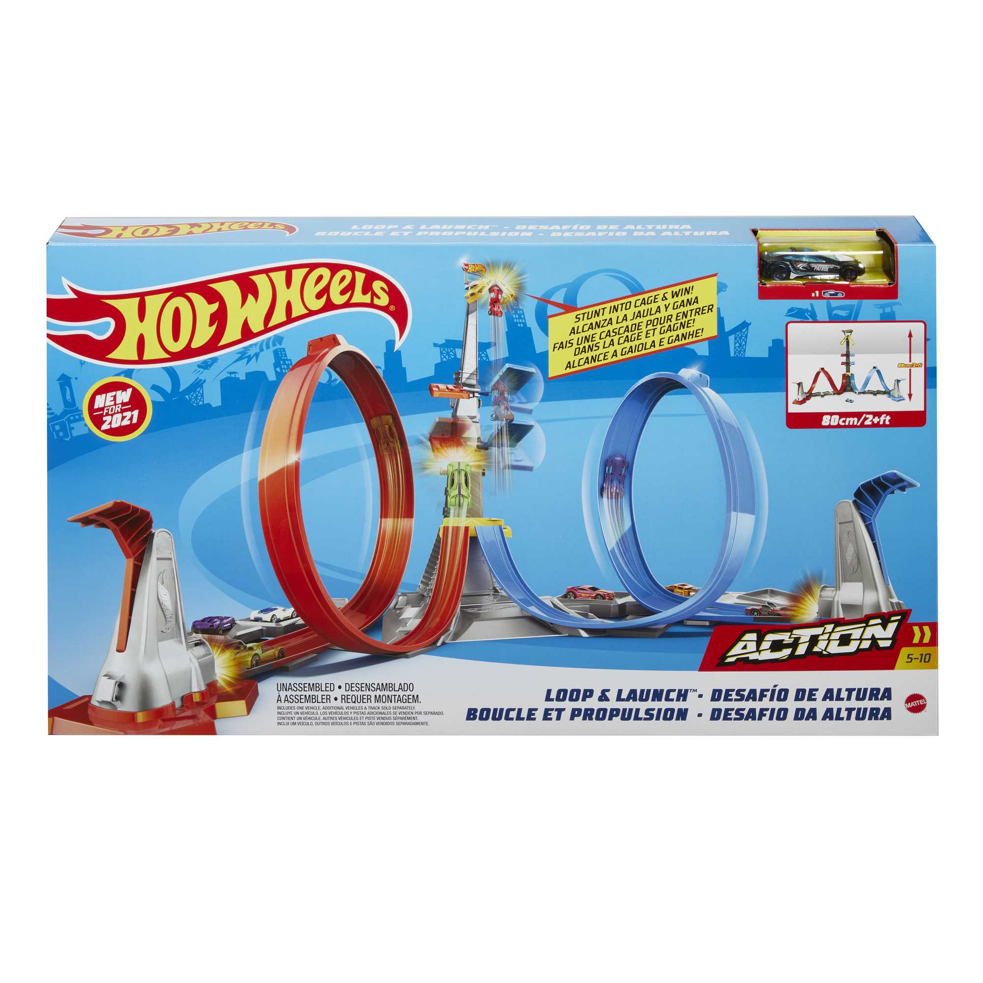 Hot Wheels Action Pista de Brinquedo Desafio de Altura
