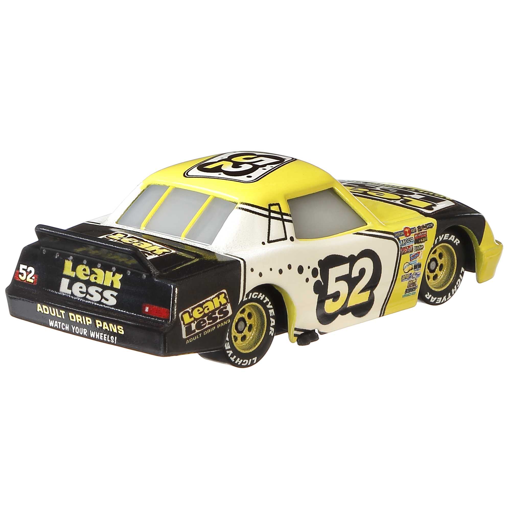 Carros da Disney e Pixar Diecast Veículo de Brinquedo Leak Less 52