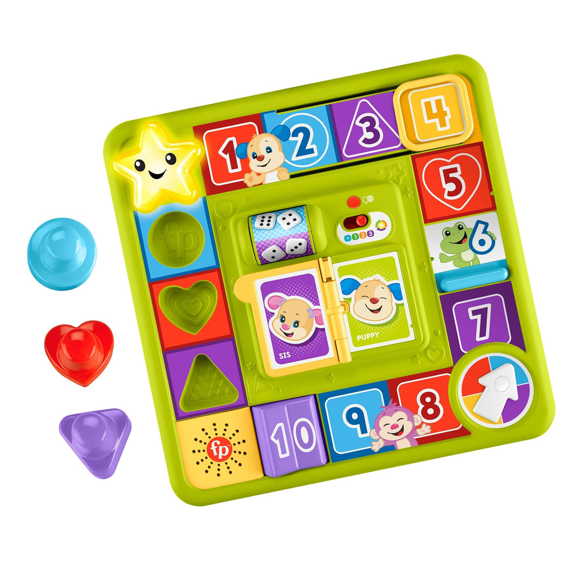 Fisher-Price Rires et Éveil Plateau de Jeux et D’Activités de Puppy