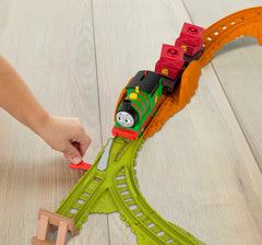Thomas & Friends Percy's Cargo Run Motorized Toy Train & Track Set For Preschool Kids